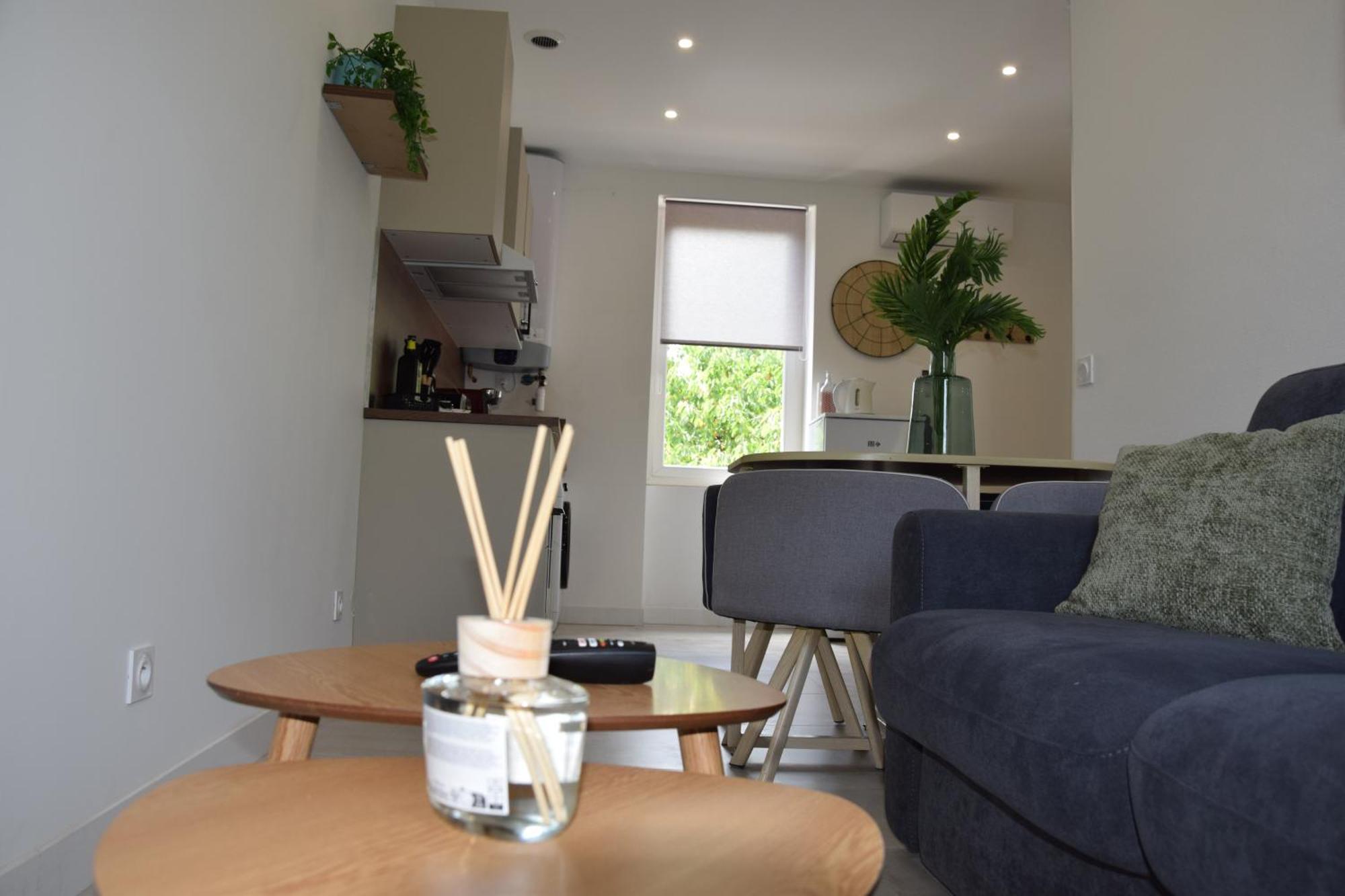Elegant T2 A Bron, Tramway A 2Min, Box Parking, 4Personnes Leilighet Eksteriør bilde
